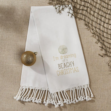Beachy Christmas Decorative Dishtowel - Set of 2 Park Designs - The Fox Decor